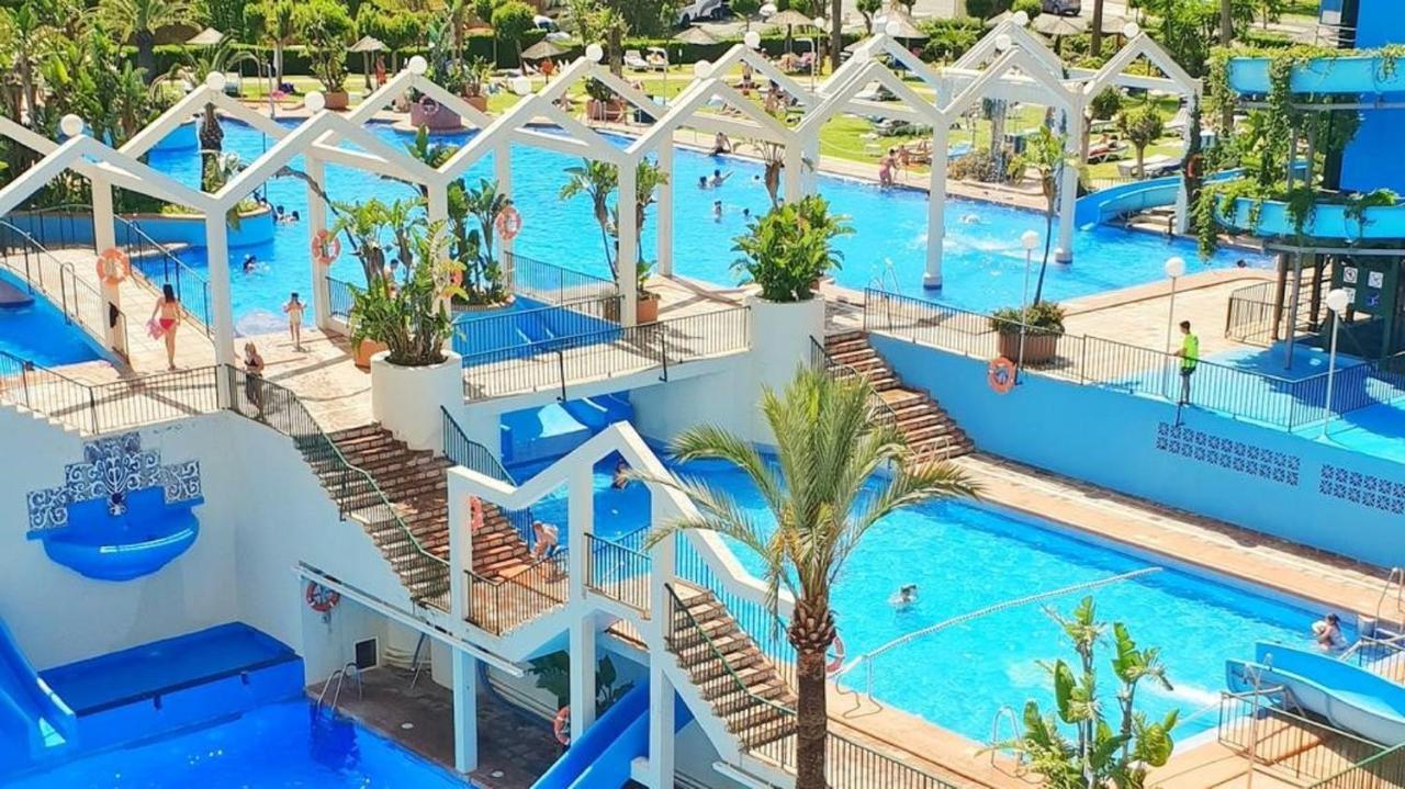 "Vive Benal Beach" Estudio Gran Terraza Y Parque Acuatico 1319 Benalmadena Ngoại thất bức ảnh
