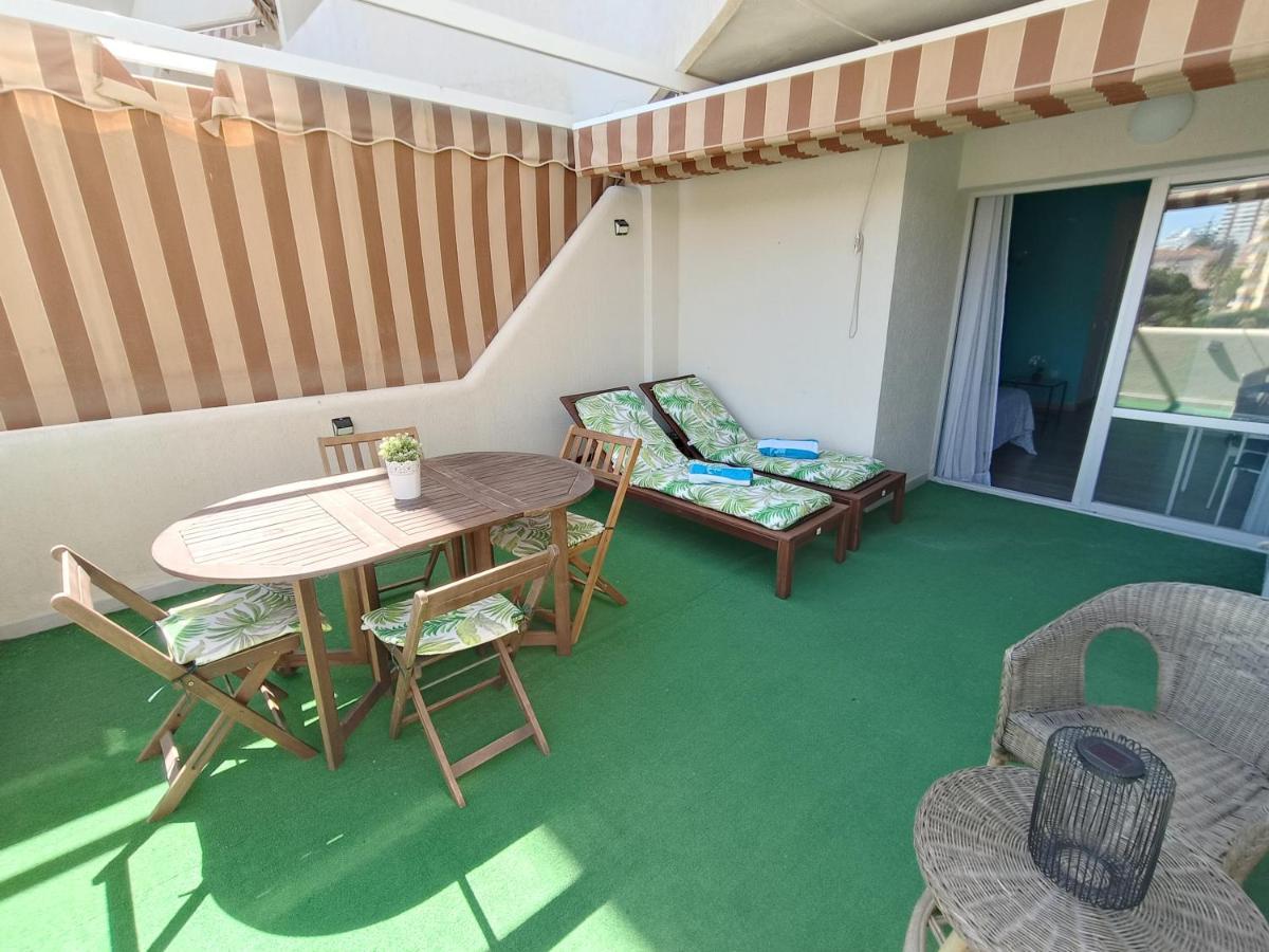 "Vive Benal Beach" Estudio Gran Terraza Y Parque Acuatico 1319 Benalmadena Ngoại thất bức ảnh