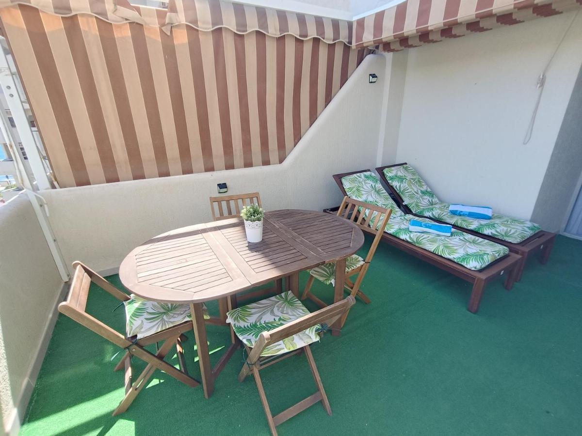 "Vive Benal Beach" Estudio Gran Terraza Y Parque Acuatico 1319 Benalmadena Ngoại thất bức ảnh