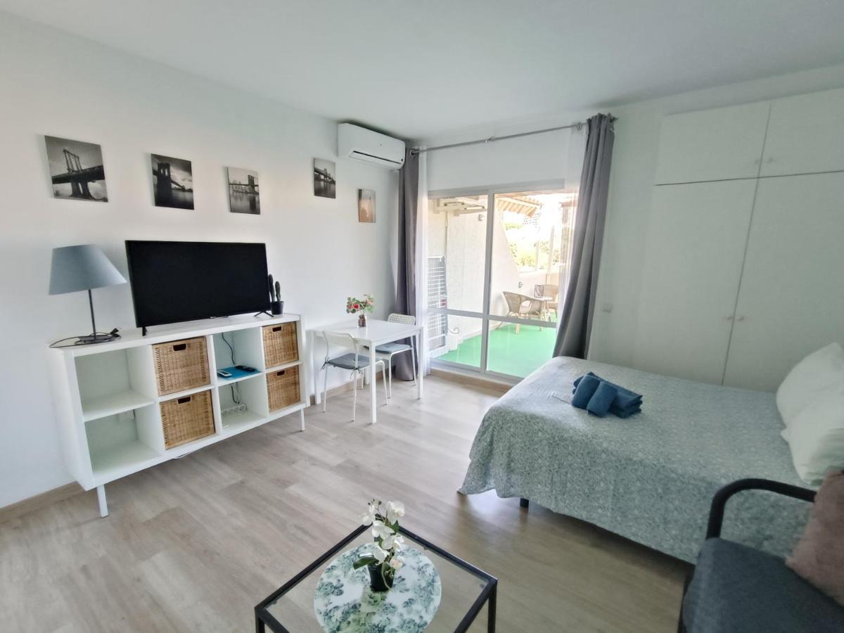 "Vive Benal Beach" Estudio Gran Terraza Y Parque Acuatico 1319 Benalmadena Ngoại thất bức ảnh