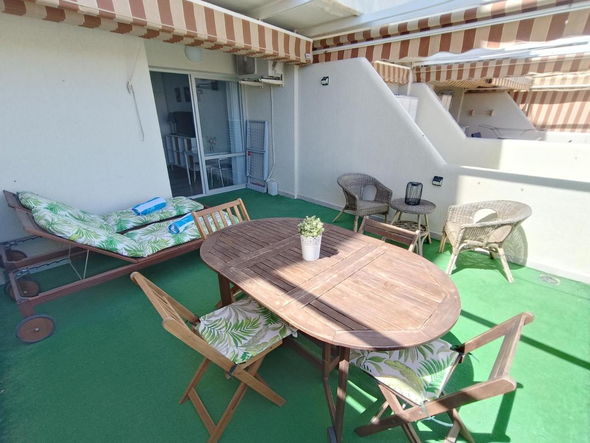 "Vive Benal Beach" Estudio Gran Terraza Y Parque Acuatico 1319 Benalmadena Ngoại thất bức ảnh