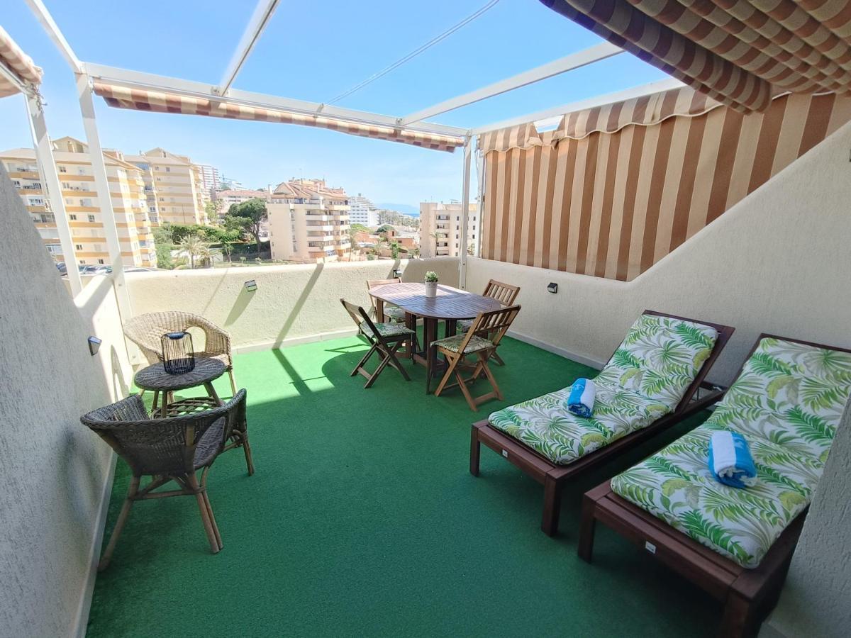 "Vive Benal Beach" Estudio Gran Terraza Y Parque Acuatico 1319 Benalmadena Ngoại thất bức ảnh
